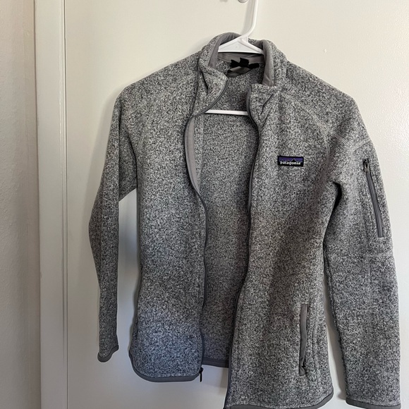 Patagonia Jackets & Blazers - Patagonia Gray Full-Zip Fleece Jacket